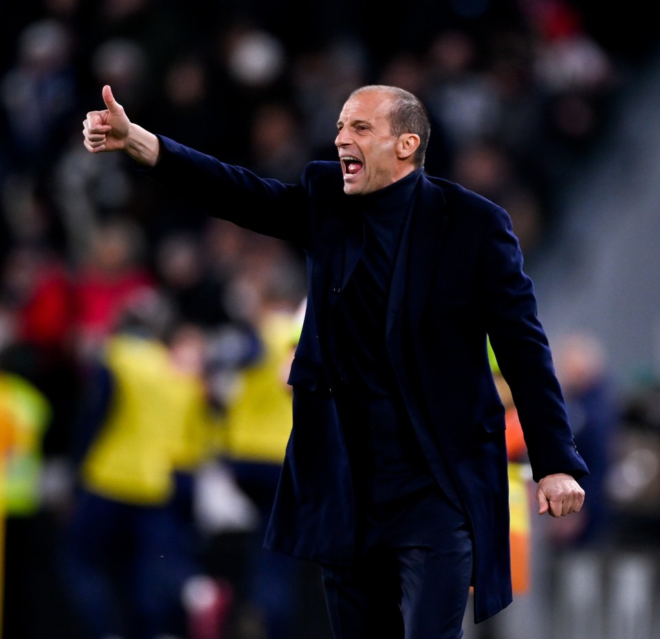 Juventus coach Massimiliano Allegri is struggling in his second spell at the club