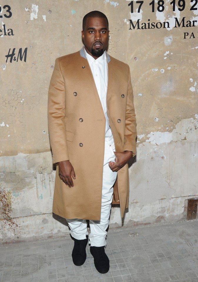 NEW YORK, NY - OCTOBER 23:  Kanye West attends the Maison Martin Margiela with H&M global launch event at 5 Beekman on October 23, 2012 in New York City.  (Photo by Jamie McCarthy/Getty Images for H&M)