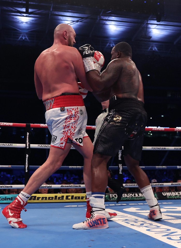 Fury knocked out Whyte in front of a record crowd at Wembley