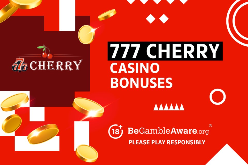 777 Cherry casino bonuses. 18+ BeGambleAware.org Please play responsibly.