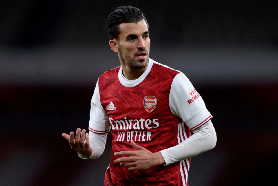 Ceballos, 26, played 77 times for Arsenal during a two-year loan spell