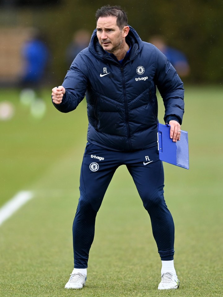 Interim chief Frank Lampard is preparing for Saturday's home clash with Brighton