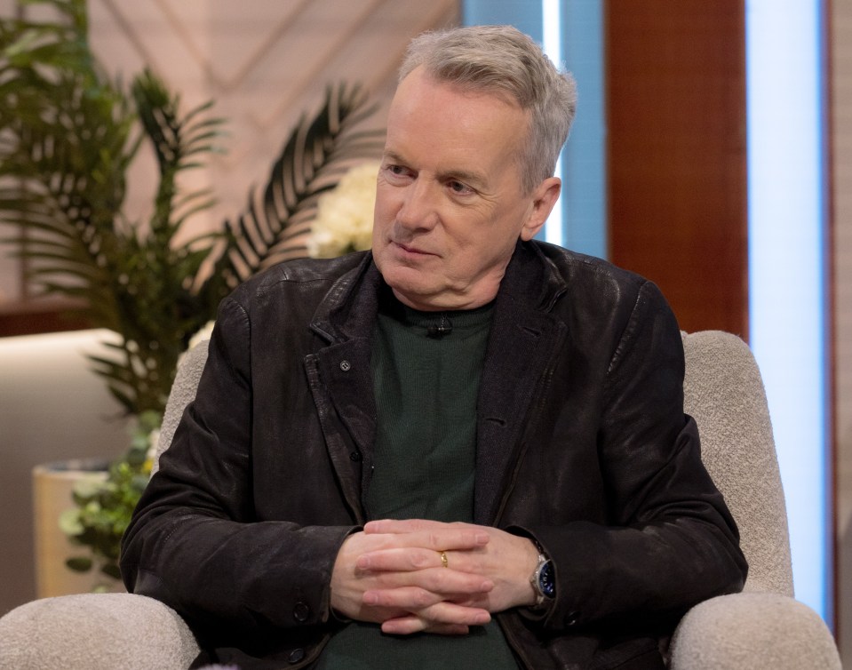 Frank Skinner revealed the news Gareth was in a car crash on his radio show