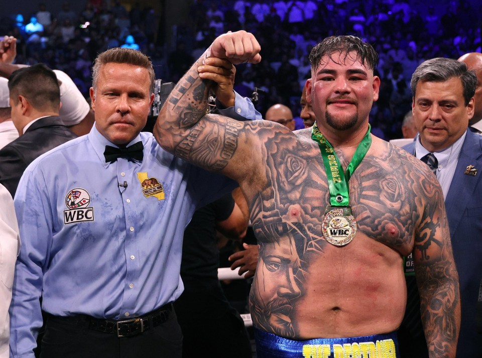 Andy Ruiz Jr is a name linked with fighting Tyson Fury