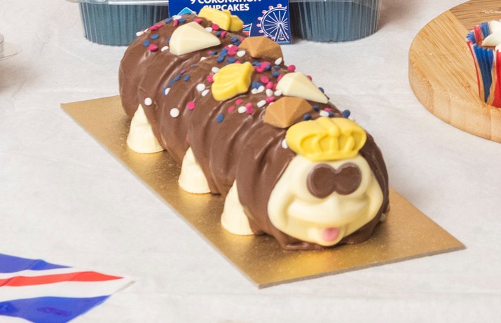 The Coronation Colin the Caterpillar from M&S is not as patriotic as some offerings