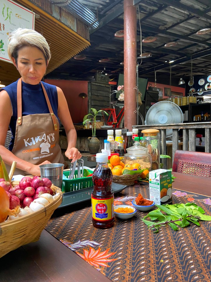 You can take cooking classes that will have you whip up meals far fancier than anything in a Thai restaurant back home