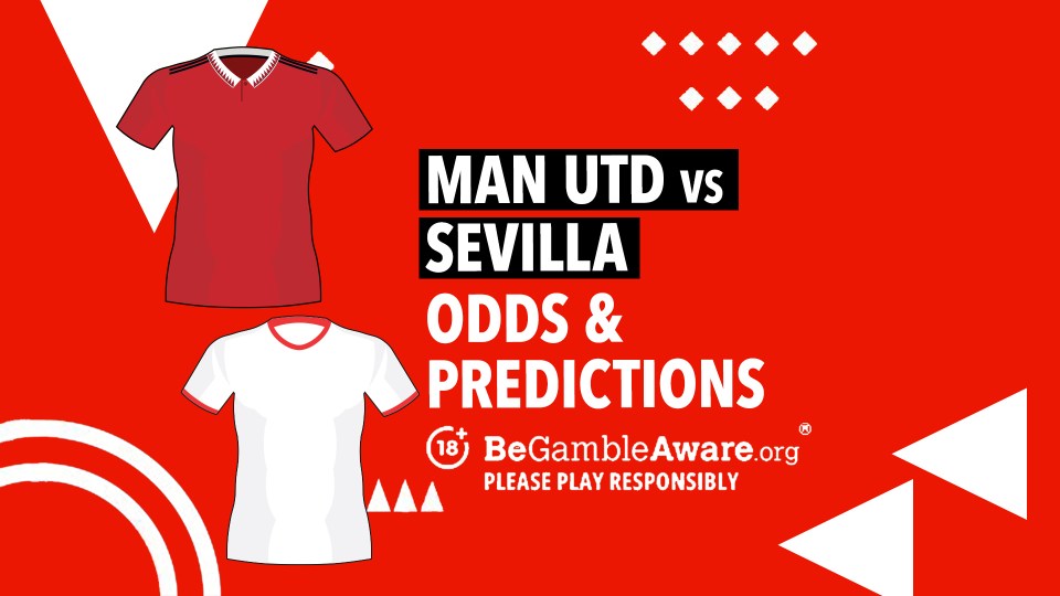 Manchester United vs Sevilla betting tips. 18+ BeGambleAware.org Please play responsibly.