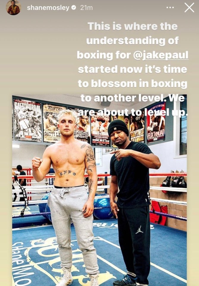 Jake Paul's former coach Shane Mosley has hinted at a reunion