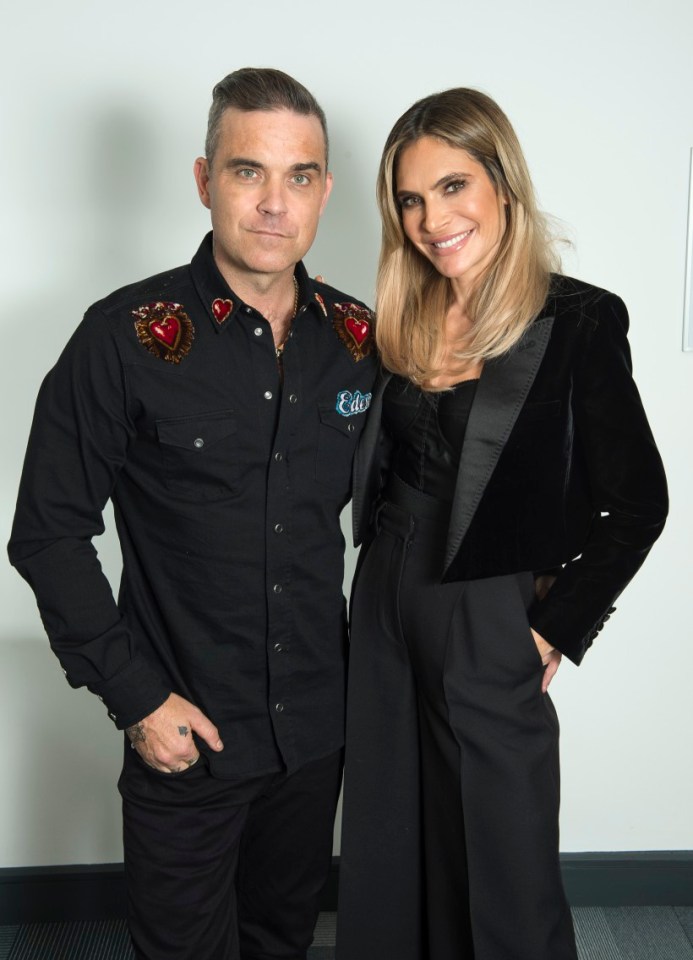 Robbie Williams' wife confessed she had fears over releasing the collection