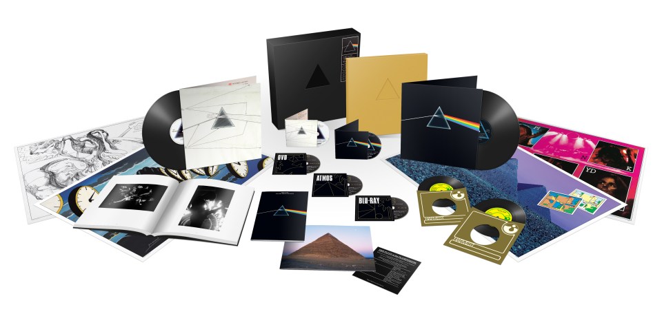 The Dark Side Of The Moon 50th Anniversary boxset is out now