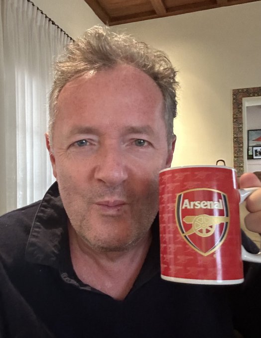 Piers Morgan didn't hold back on Twitter during Liverpool vs Arsenal