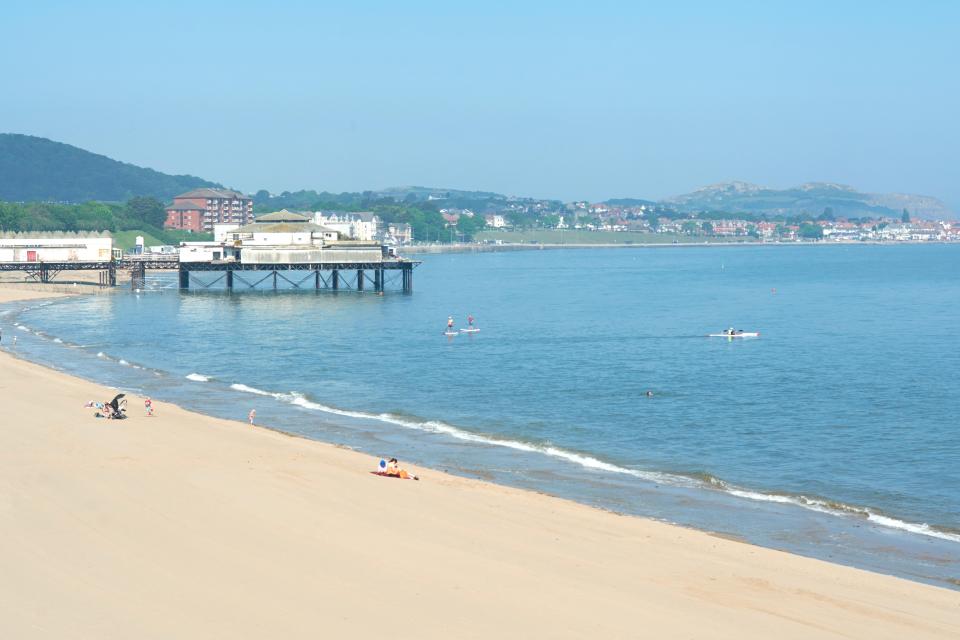 Colwyn Bay pier was renovated by the local council and reopened in 2021