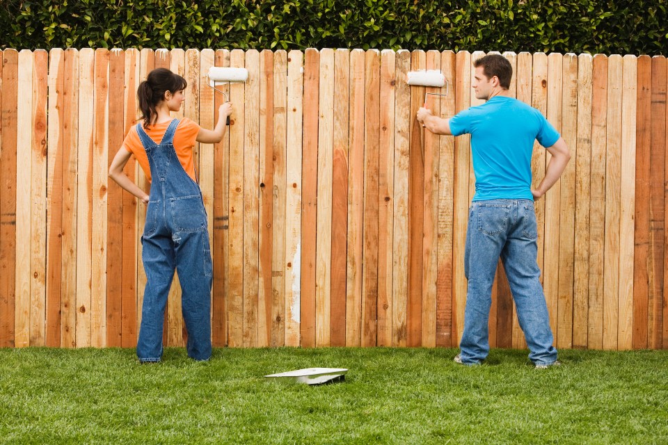 Painting your fence could increase the value of your home