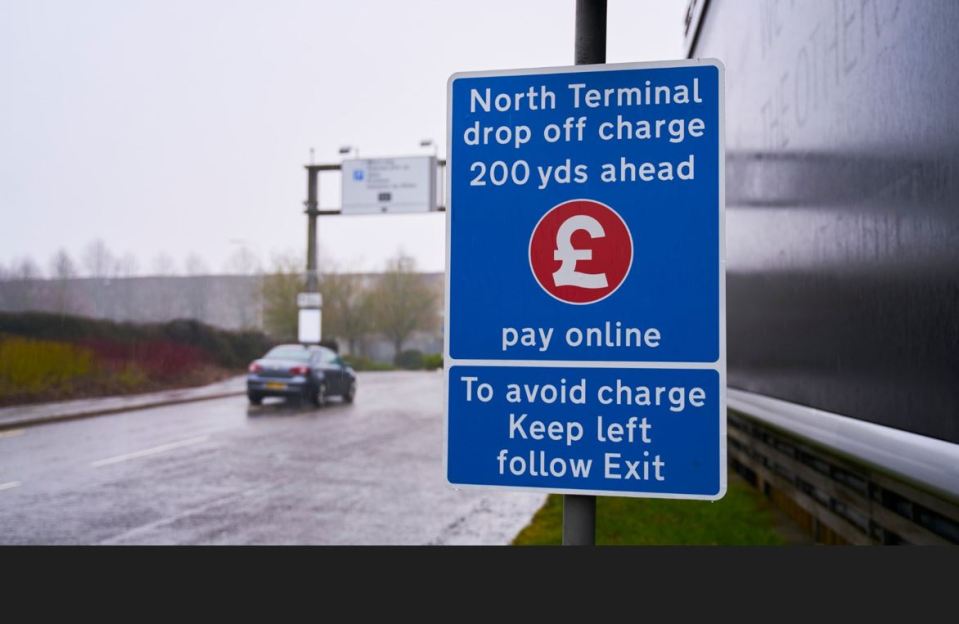 Gatwick Parking had slapped any driver with a £5 fine when passing through the red zone due to automatic cameras that clock each registration plate, regardless of whether the vehicle stops