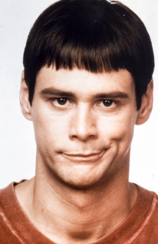 The 19-year-old reckons he looks like Jim Carrey - presumably in Dumb and Dumber