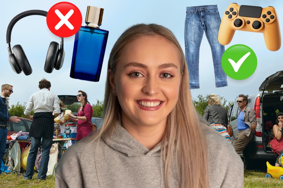 Ellie Macsymons has shared the best items to buy at a car boot and those to avoid