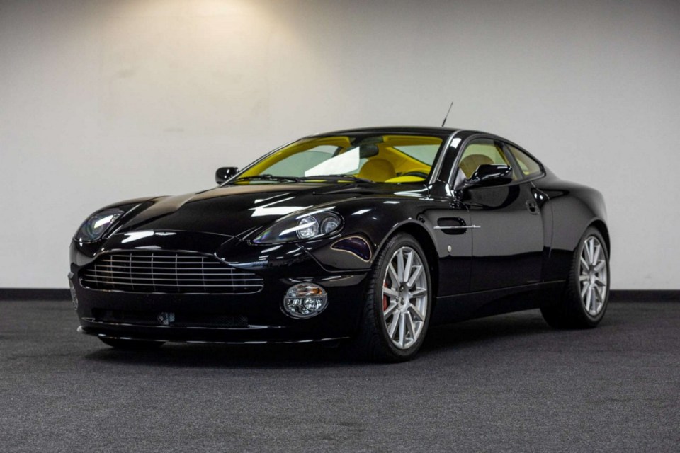 The V12 Ultimate Edition - guide price £150,000 - £170,000 - has only 522 kilometres (324 miles) on the clock