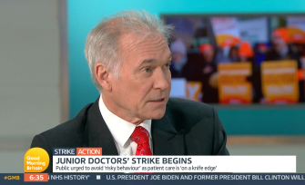 Dr Hilary Jones called the strike 'dangerous'