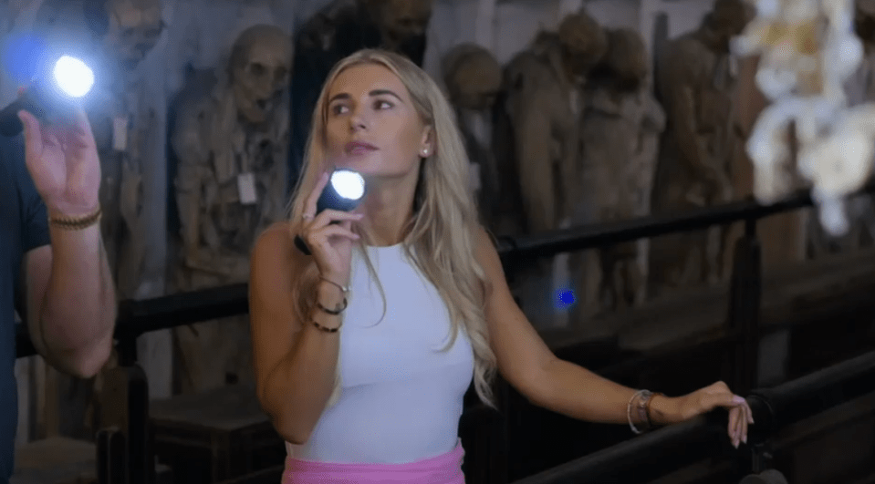 Dani Dyer visits an unusual tomb in Sicily