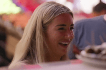 Dani Dyer tucked into tuna sperm on Absolutely Dyer