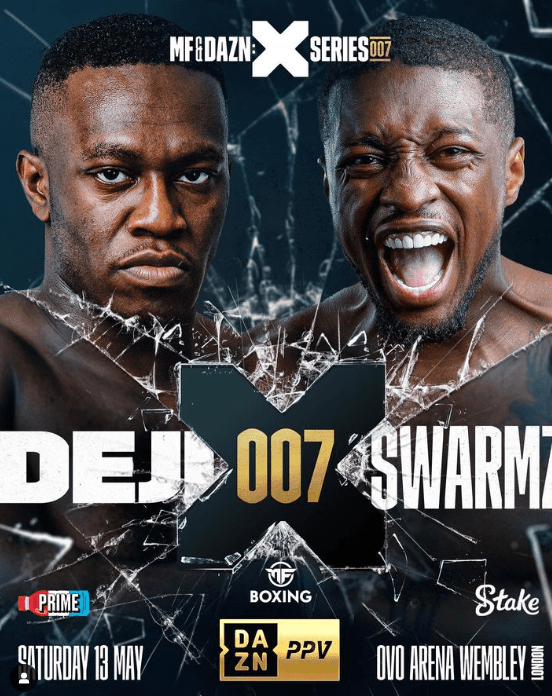 Deji will face Swarmz in a huge co-main event at Wembley Arena