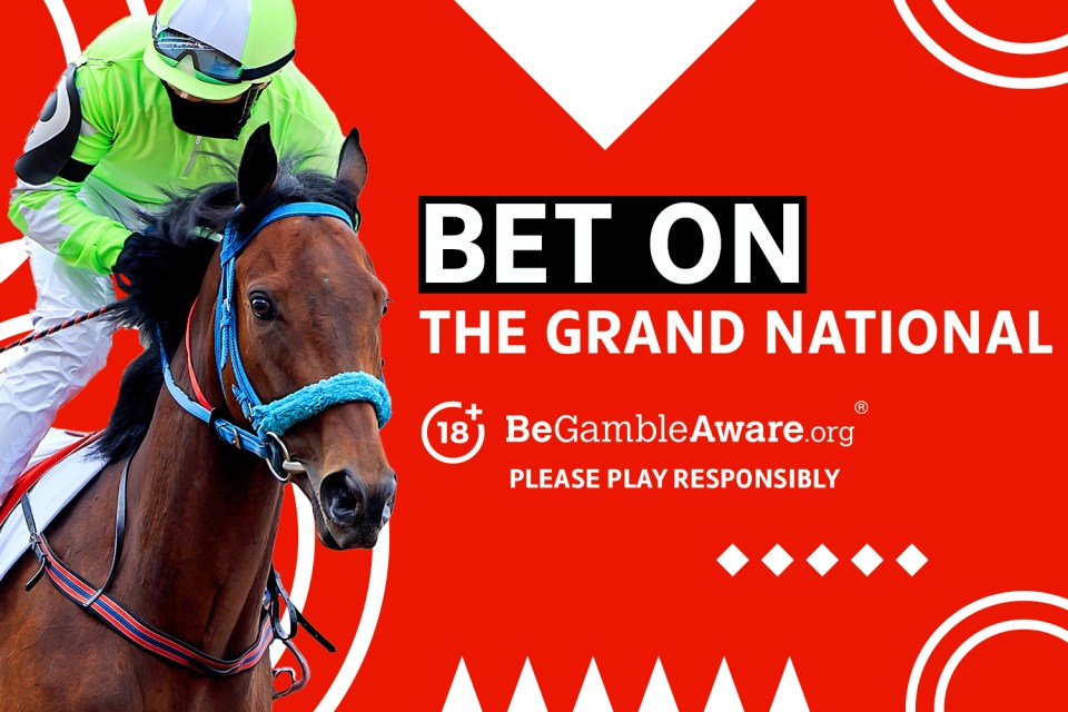 Bet on the Grand National. 18+ BeGambleAware.org Please play responsibly.