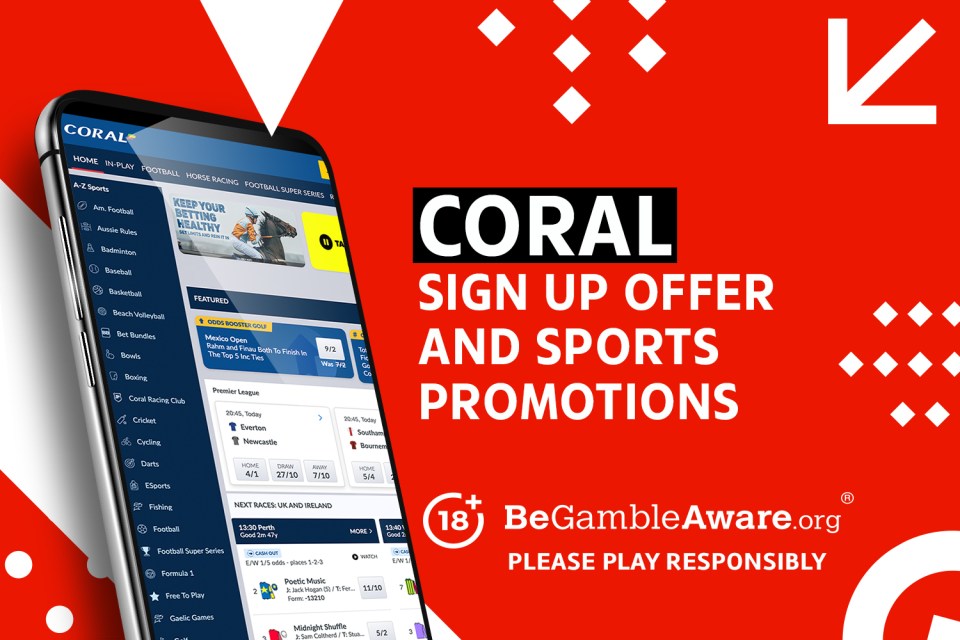 Coral | Sign up offer and sports promotions | begambleaware.org please play responsibly