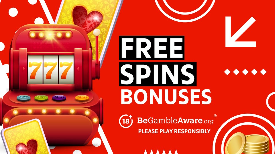 Free spins bonuses. BeGambleAware.org. Please play responsibly.