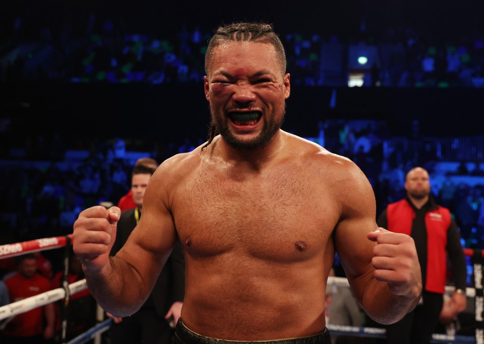 Joe Joyce was beaten for the first time