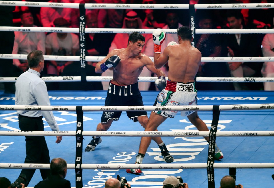 Dmitry Bivol defeated Gilberto Ramirez last time out