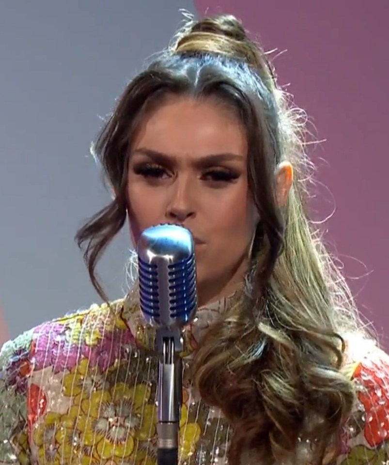 Emilie Mae performed her new song on the long-running ITV show