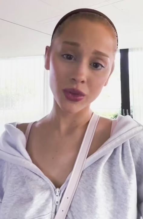 Ariana Grande has asked people to stop talking about her body