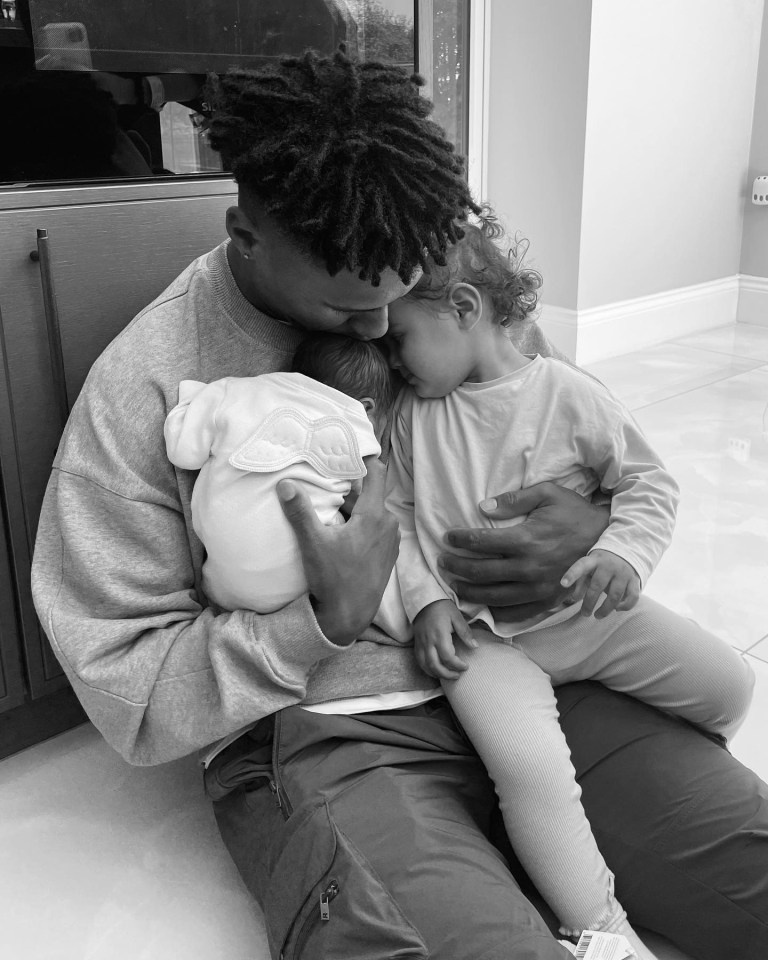 Ollie Watkins has become a dad for the second time