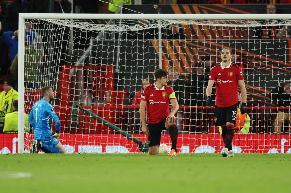 Two late own-goals from Man Utd blew their Europa League tie against Sevilla wide open