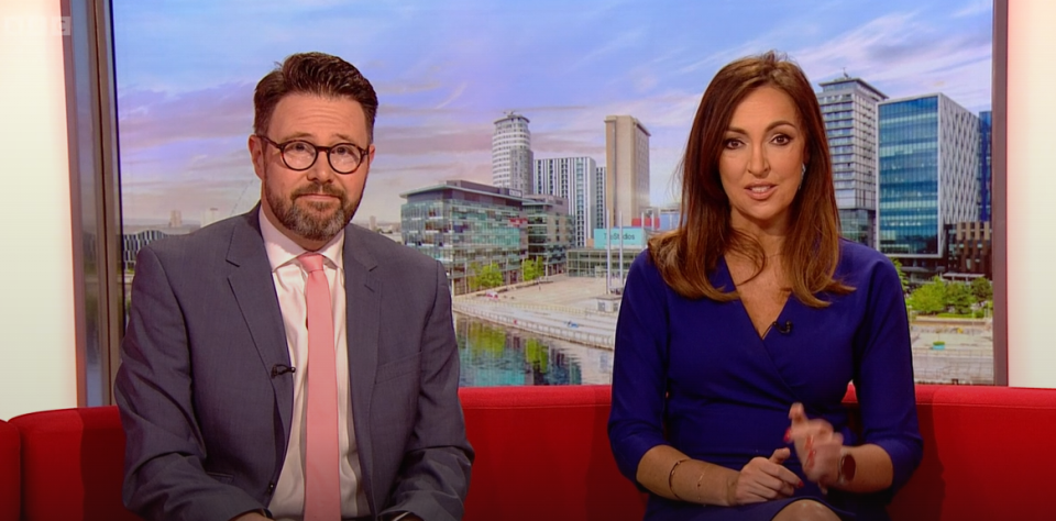 BBC Breakfast's Sally Nugent has dazzled fans in a 'gorgeous' blue dress as they gushed 'you look amazing!'