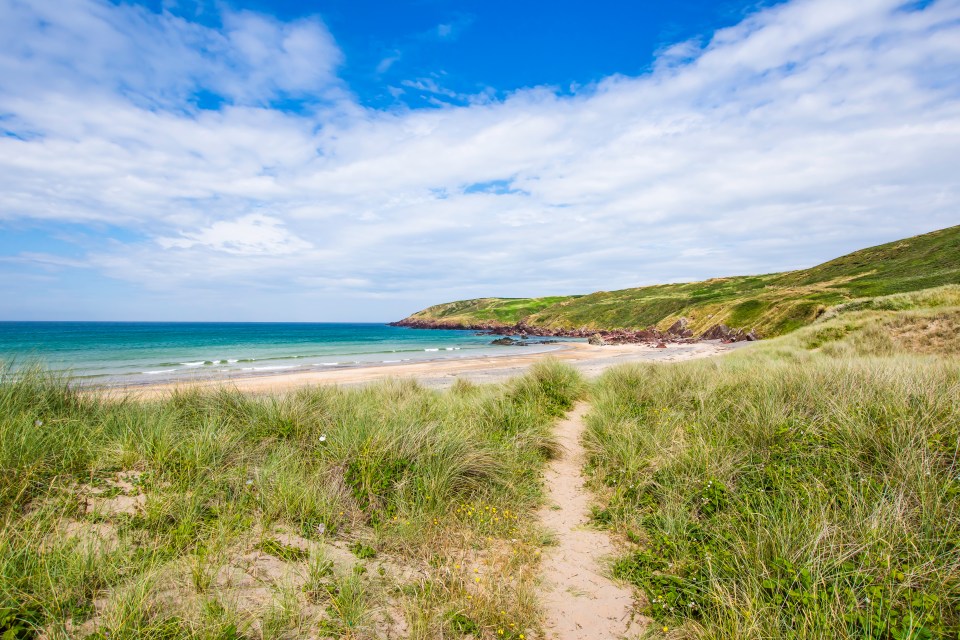 A beach in the UK is hiding a magical secret