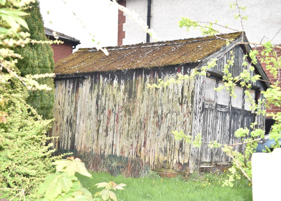 They were even more shocked by the fact that the run-down shed across from them has been allowed to stand