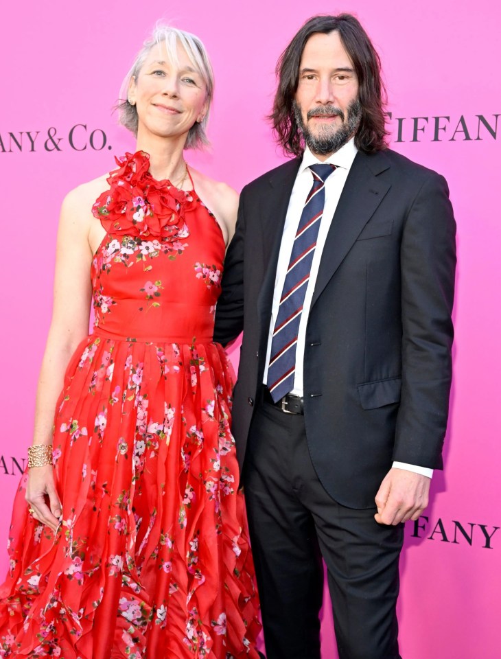 Keanu Reeves Alexandra Grant attend MOCA Gala  in Los Angeles, USA