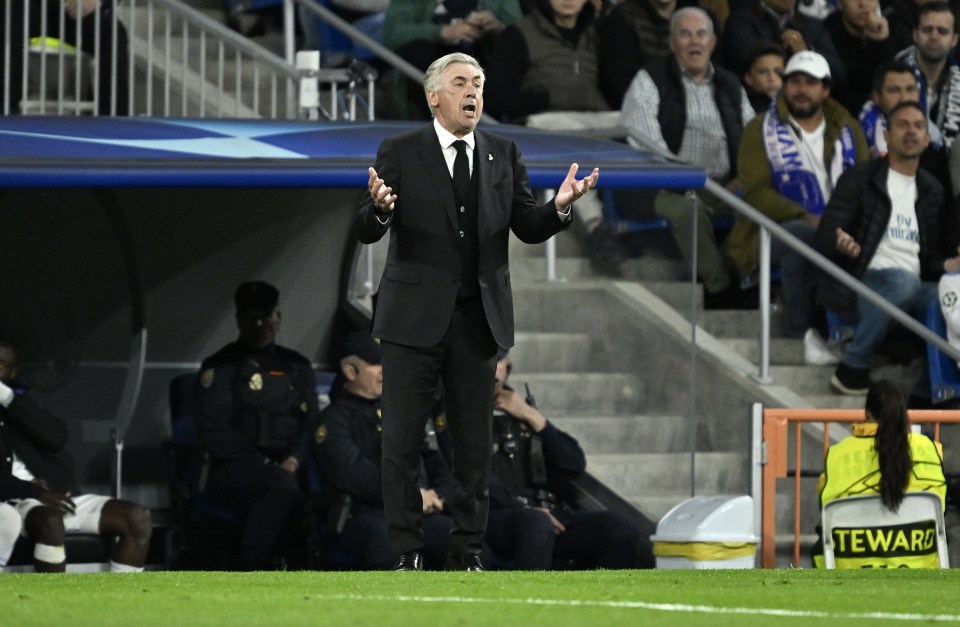 Real Madrid chief Carlo Ancelotti seemed to target James as a weak link