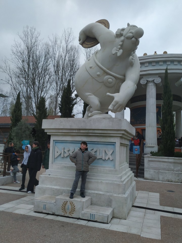 The parc is themed around the world of Asterix the Gaul