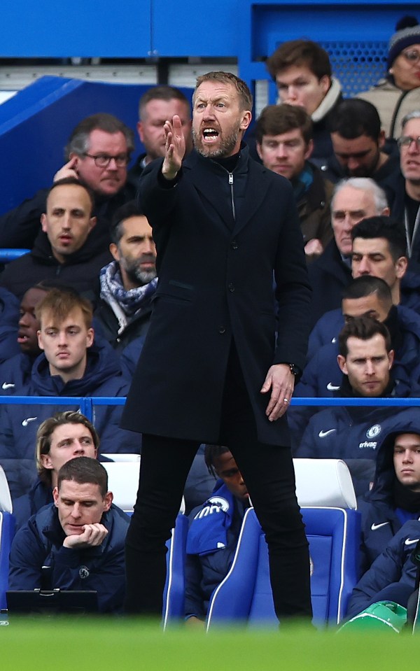 Tuchel's replacement Graham Potter failed to set Stamford Bridge alight