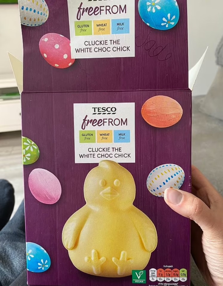 One customer was shocked at what they found inside their Easter egg box