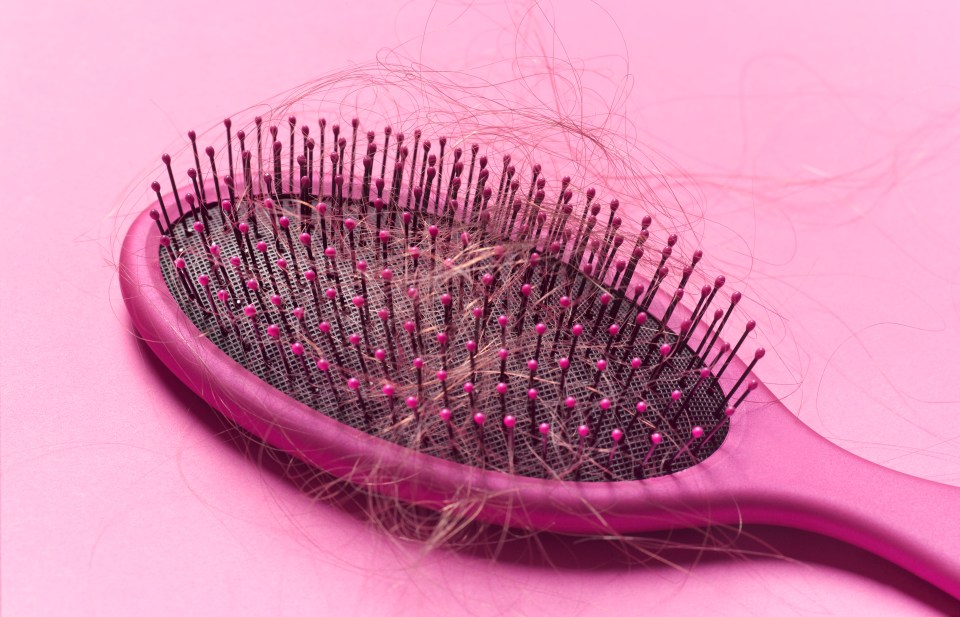 Your hair enters the shedding phase when your oestrogen levels are lower