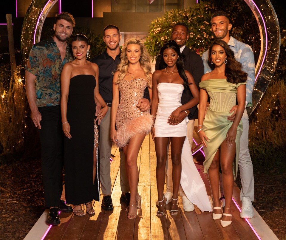 Samie and Tom came third on the 2023 series of Love Island in South Africa