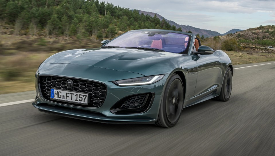 It’s the final hurrah for Jaguar’s F-Type