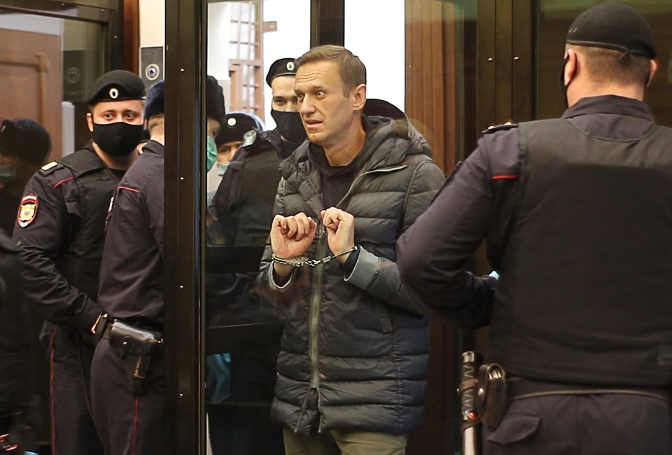 Navalny was arrested by Putin's cronies after landing in the country in early 2021