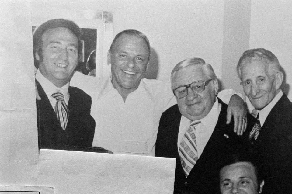 Sinatra had connections with the Mafia which also helped when his son was kidnapped