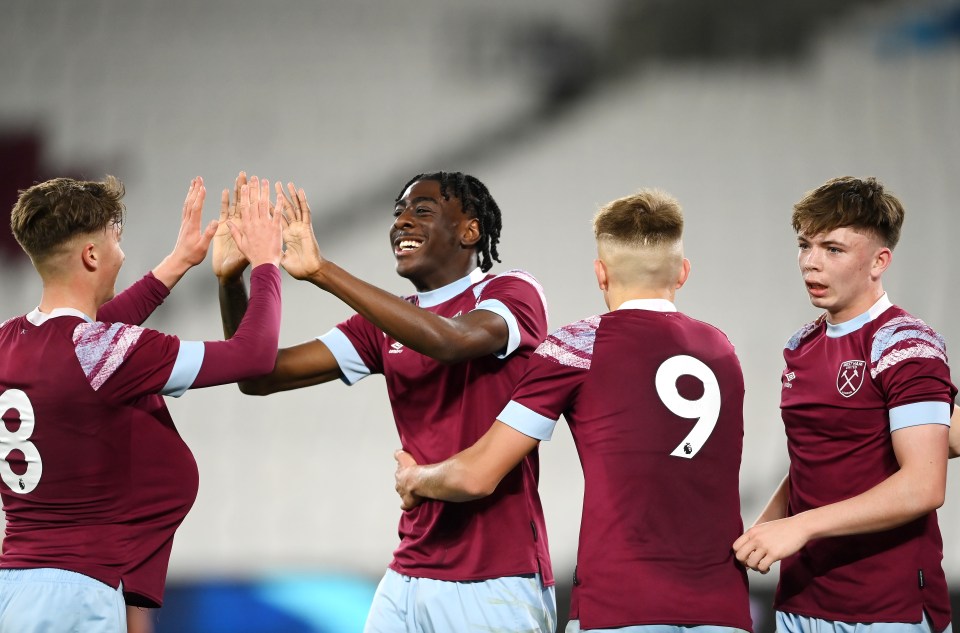 West Ham's youngsters were on fire against Southampton in the FA Youth Cup