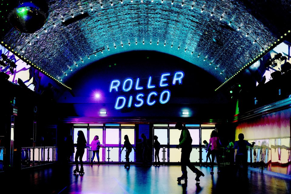 I definitely embarrassed myself on the Roller Disco