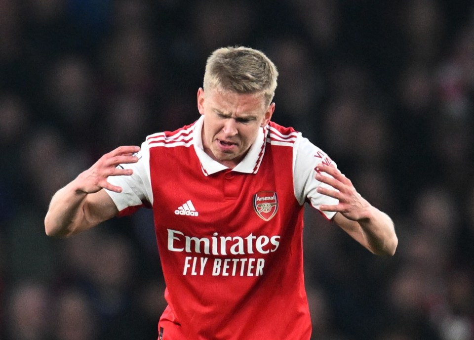 Oleksandr Zinchenko's defensive ability has been criticised by Arsenal legend Lee Dixon